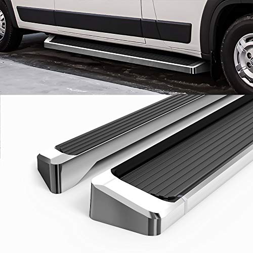 HD Ridez Estribos Laterales 6" Plata Compatible Van Ram ProMaster miniatura 4