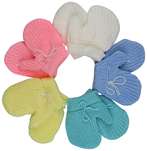 Image of ToBeInStyle Kids Pack of 6 Warm Winter Gloves
