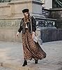 L'VOW Leopard Skirt for Women High Waist Animal Pr... #2