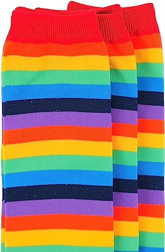 Image of ToBeInStyle Women's Colorful Patterned Design Knee High Socks