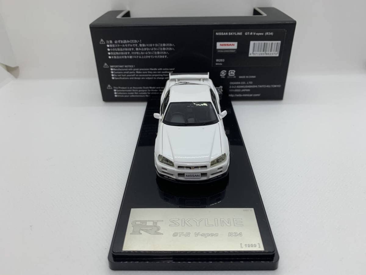 Amazon | WIT`S 1/43 日産 スカイライン SKYLINE GT-R V-spec