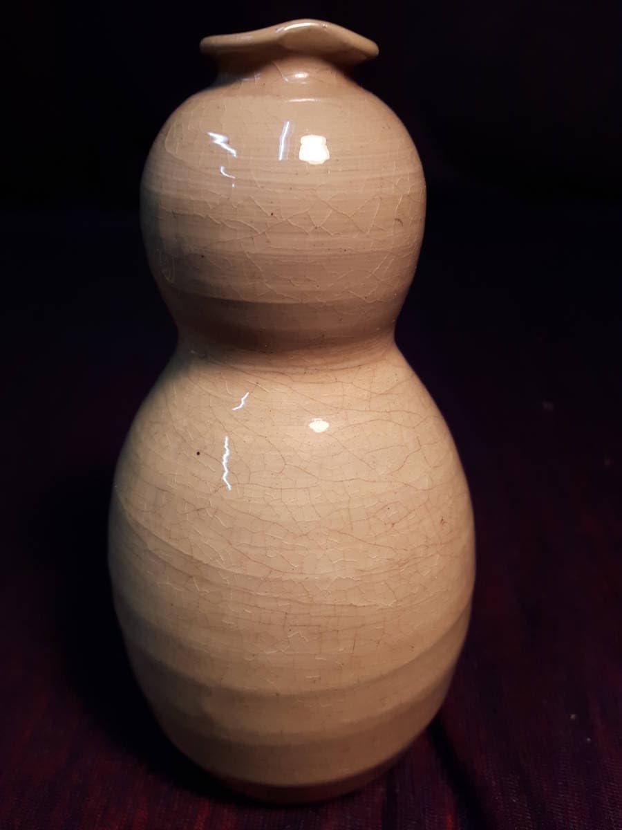 徳利 楽山焼 Amazon.co.jp: 楽山焼酒器瓢箪徳利安来節柄絵付け空味時代の昭和