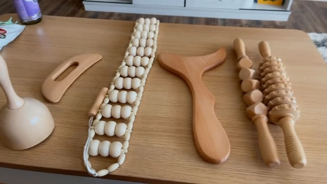 Amazon.com: 10-in-1 Wood Therapy Massage Tools Set - Wooden