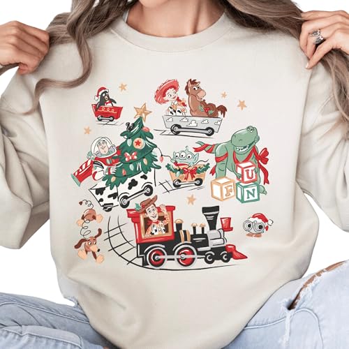 Christmas Graphic To Infinity and Beyond Sweatshirt, Merry Christmas Disneyland Tee, Family Matching Christmas Pajamas, Cute Xmas Disneyworld Sweater, Christmas Tree Hoodie, Christmas Party Crewneck