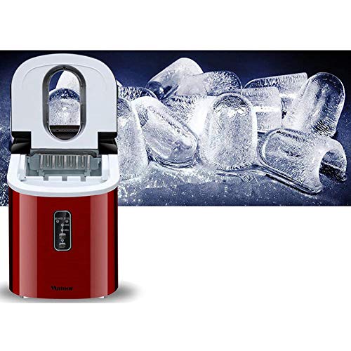 16 kg Desktop Eismaschine Mini Kleine Gewerbliche Haushaltstee Shop Bar Vollautomatische Eismaschine, Standalone… – Bild 8