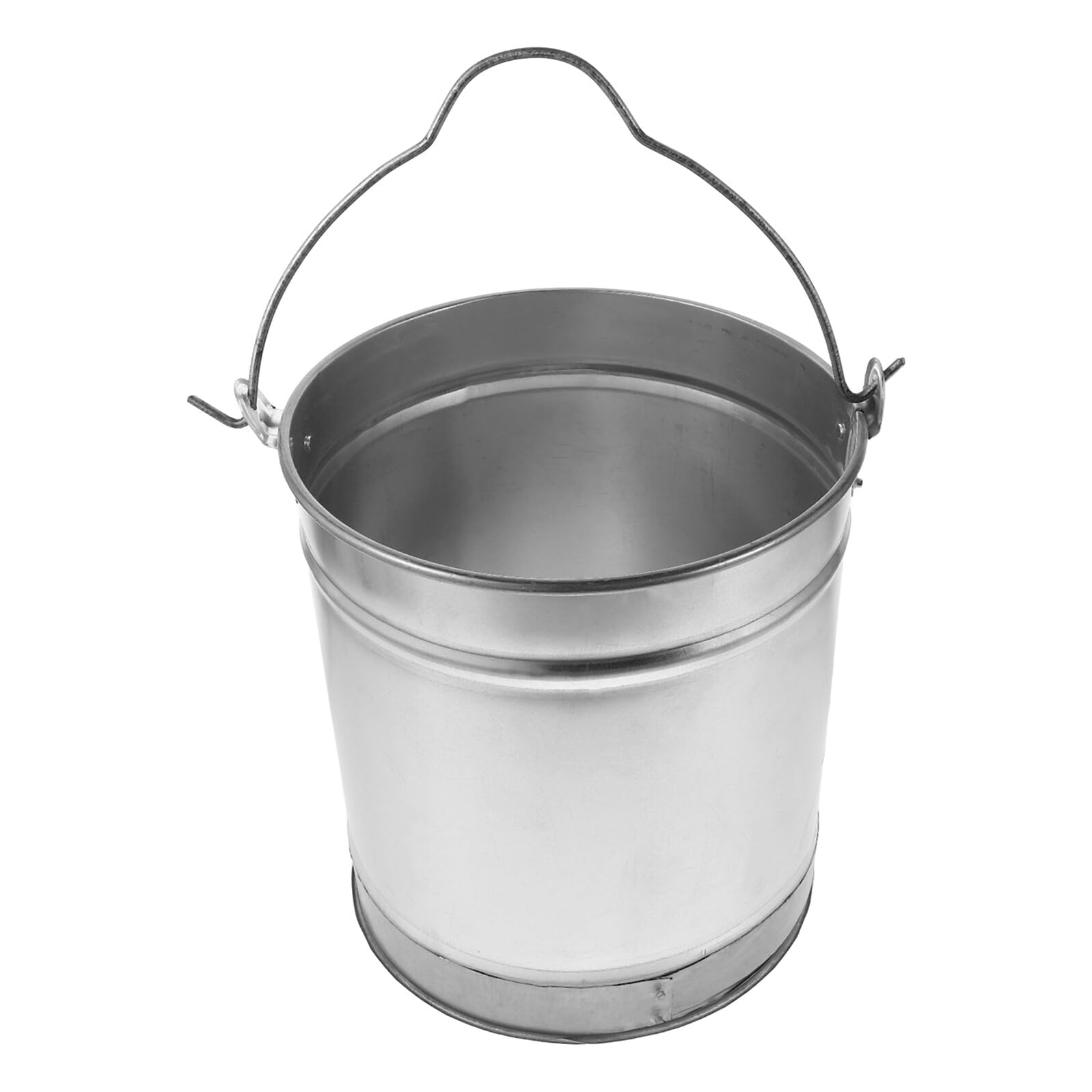 Cabilock Seau de Jardinage Métal Rustique avec Poignée pour Jardinage Lavage de Voiture et Nettoyage
