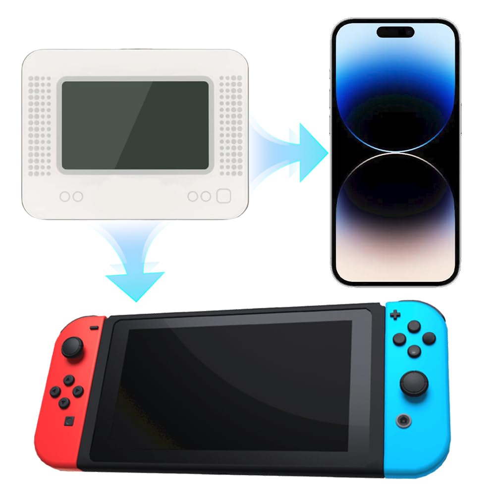 Generic Emulator BT Akrylowy emulator NFC do konsol NS i przenośnych Inteligentny symulator z możliwością ładowania