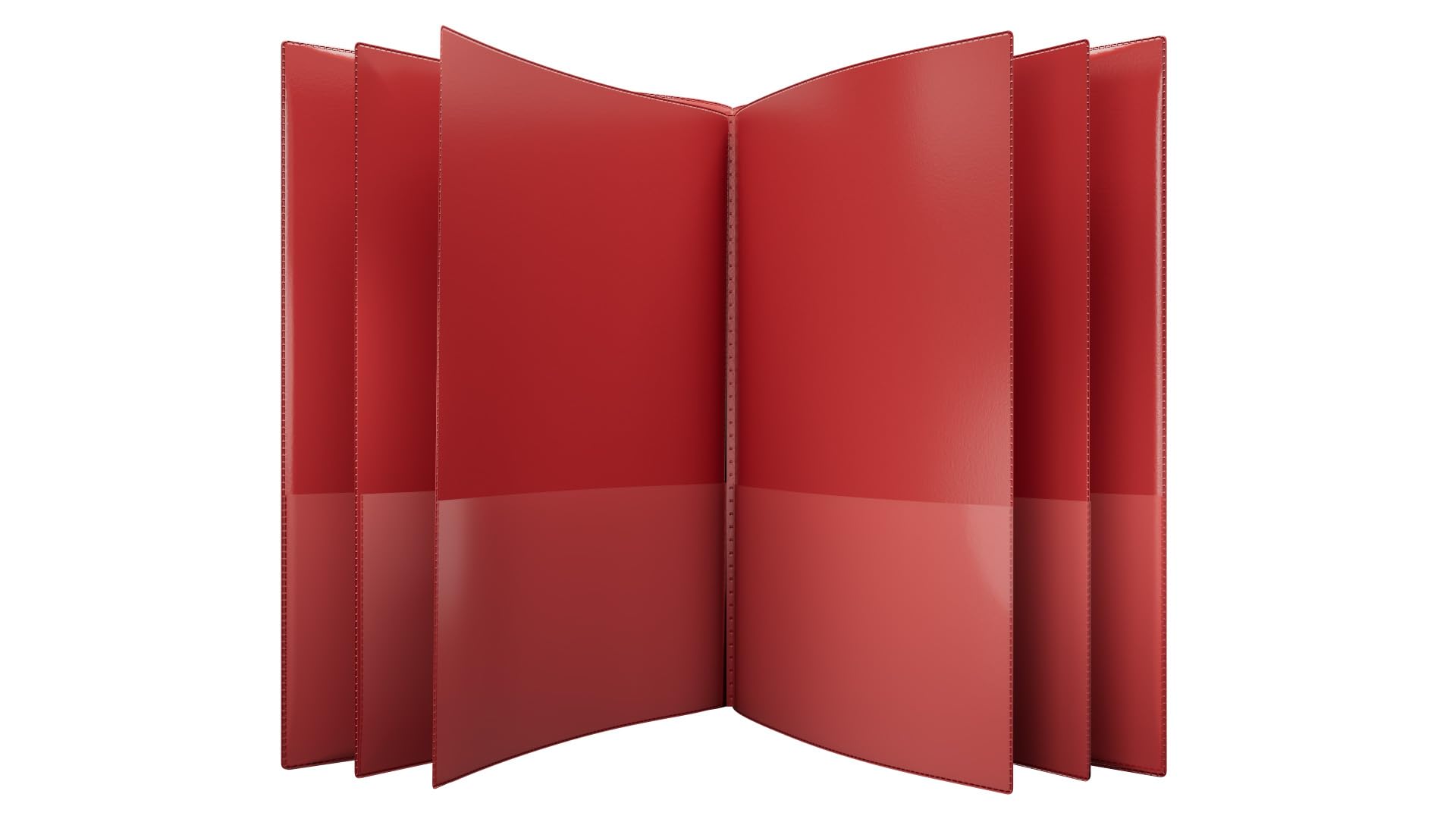 Nicky's® Multi Pocket Organizer, 10 or 14 Page Folder, Water Proof, Patented Tear-Resistant, Flexible Plastic, Proudly Made in USA, Binder Substitute.