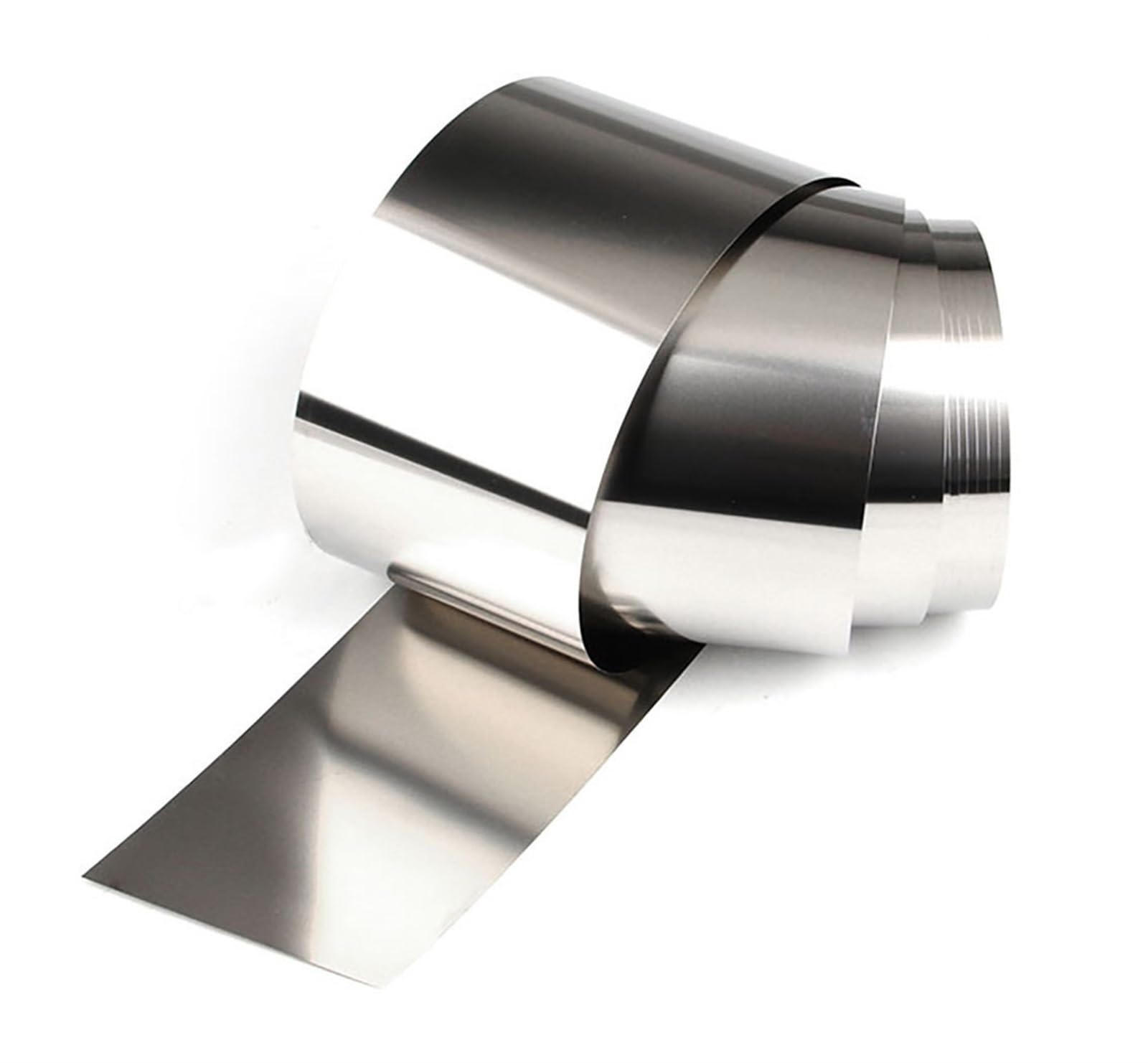 Striscia di acciaio inossidabile 301, lamiera sottile, spessore da 0,05 mm a 1 mm, larghezza 300 mm, lunghezza 1000 mm.(0.45mm)