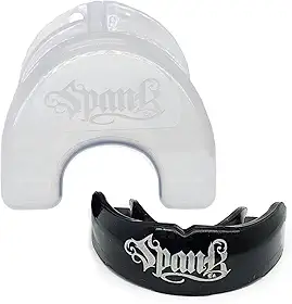 Protetor Bucal Arcada Superior Profissional Moldável - PRETO - Spank