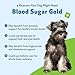 Pet Wellbeing Blood Sugar Gold Dogs - Holistic Support for Healthy Blood Sugar Levels, Insulin Stabilization & Normal Pancreatic Function - NASC Certified & Vet-Formulated - 4 oz Liquid