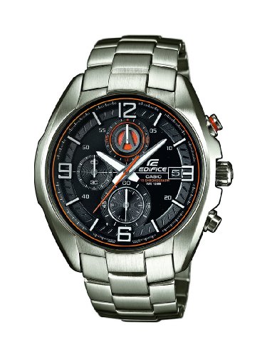Preisvergleich Produktbild Casio Herren-Armbanduhr XL Edifice Analog Quarz Edelstahl EFR-529D-1A9VUEF
