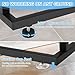 Standing Towel Racks for Bathroom, 2 Tier Bathroom Floor Free Standing Towel Rack, Tall Enough Pool Bath Drying and Dispaly Outdoor Stand for Storage, Black Freestanding Blanket Holder, ALHAKIN
