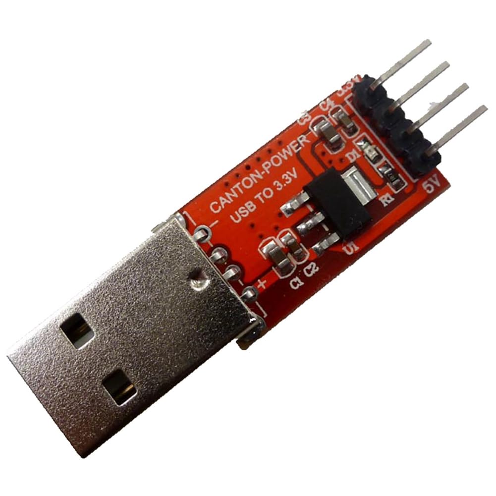 Aundhegrtt USB DC 5V to 3.3V Multipurpose Voltage Regulator Module USB DC 5V to 3.3V Voltage Regulator Module for Esp8266 Zigbee FPGA CPLD Development Board