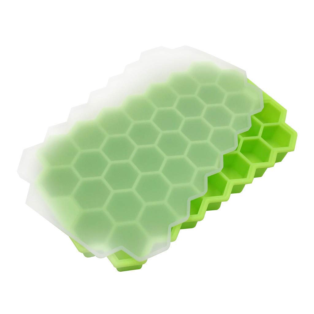 37 Grid Ice Cube Trays Flexible Silicone Ice Cube Moulds Mini Cocktail Whiskey Ice Cube Mold