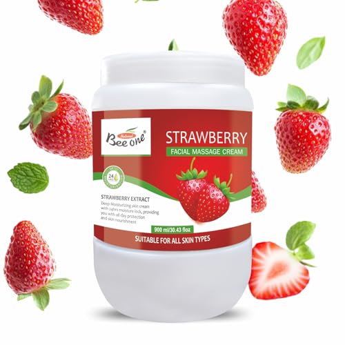 Image of BEEONE Strawberry Massage Cream 900 ML