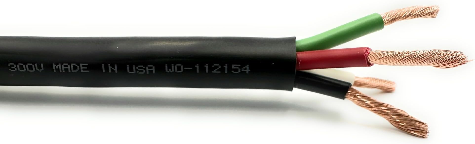 NATIONAL Wire & Cable 18/4 Mini Split Cable – Made in USA – CL Rated HVAC Control Wire for Ductless AC & Heat Pump – 4 Conductor Stranded Bare Copper – Flexible PVC Jacket – 100FT