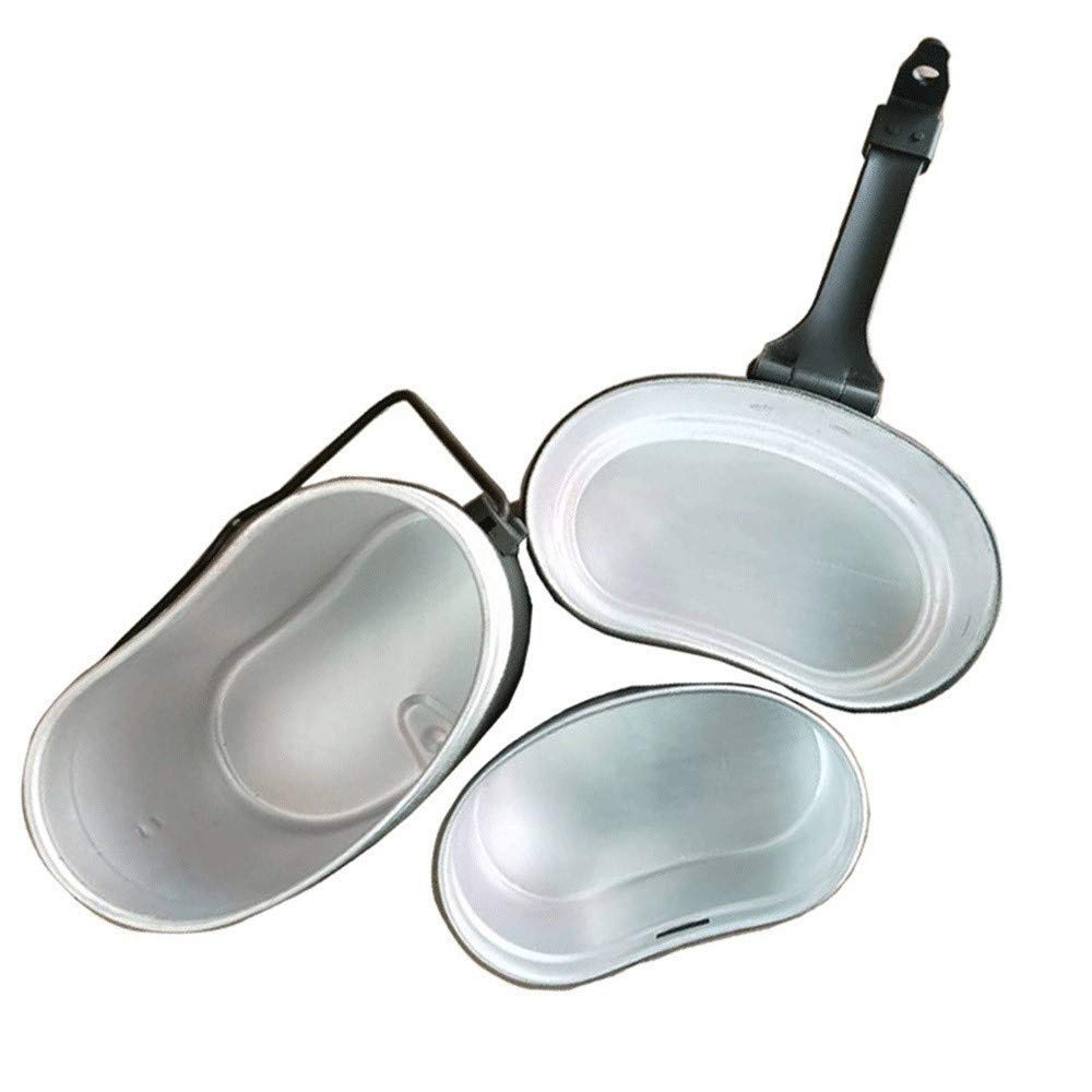 Pudełko na lunch dla dorosłych, pudełka bento, aluminiowe pudełko na lunch, metalowy pojemnik na żywność, pudełko na przekąski, 3-poziomowe przegródki Bento pudełka dla mężczyzn i kobiet, na