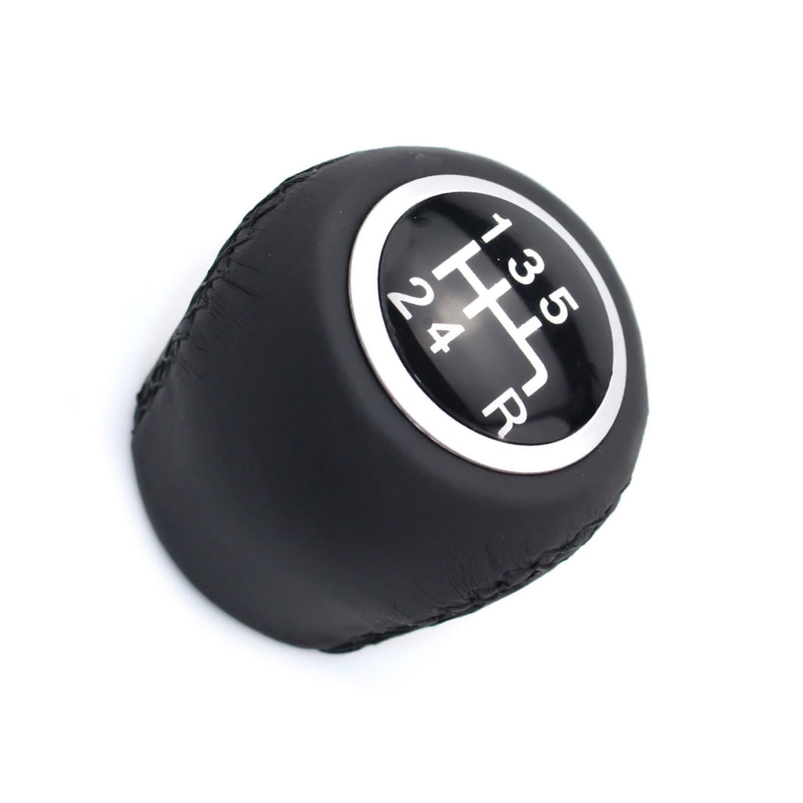 Wphlyz 5 Speed Without Hole Head Change Lever Knob For Fiat For Ducato 2002 2003 2004 2005 2006 2007-2014 Shfiter Handball Covered Leather 5 6 Speed Car Shift Knob(5 Speed Without Hole)