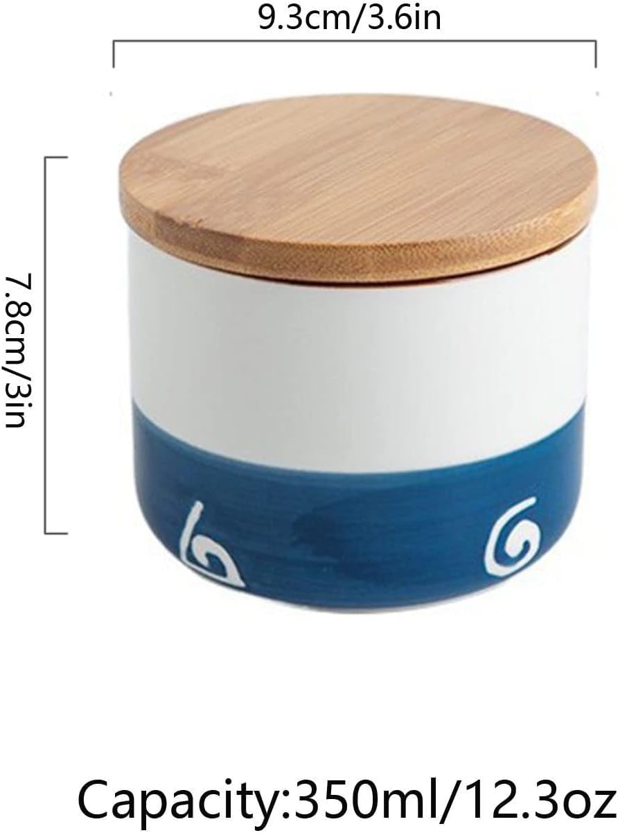 EPASHA Sucrier,Sucrier avec Couvercle, Pot d'assaisonnement for Pot de Sucre, Pot de Stockage de Sucre, Pot à Sucre, Pot à Épices for Récipient à Sucre-a-350ml (Color : B)