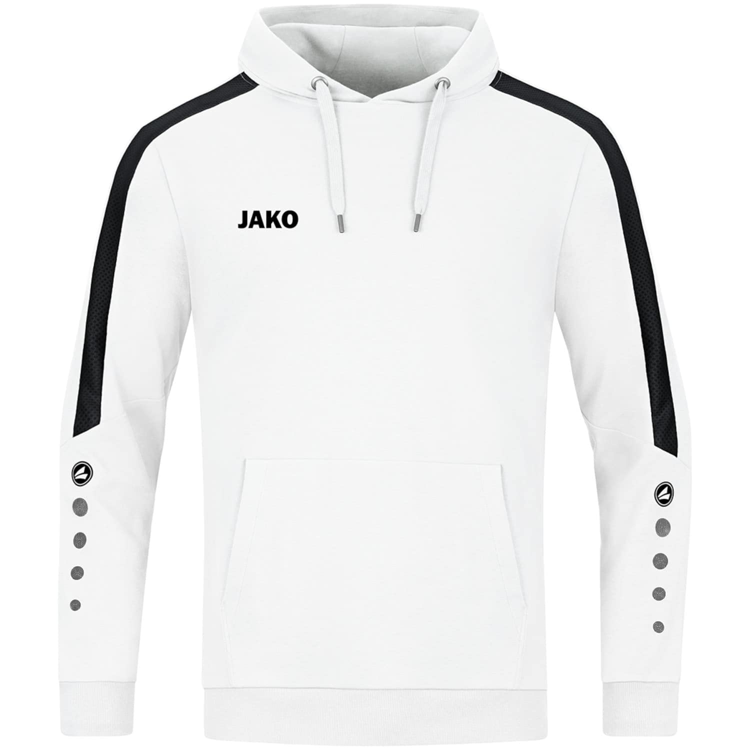 JAKO Unisex Children's Hooded Sweatshirt Power Athletic White