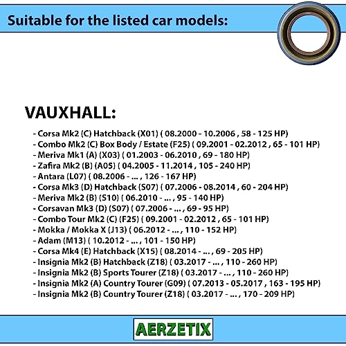 AERZETIX - C67009 - Dichtungsring, differential - einbauseite antriebsachse - kompatibel mit Chevrolet, Opel, Vauxhall OE-nummern 12755013, 55353153, 90342143, 03 74 151