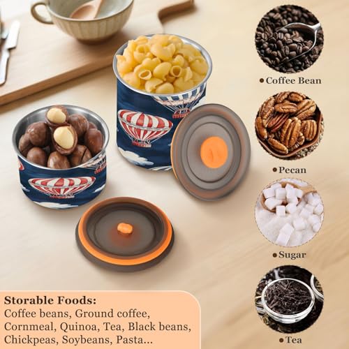 Contenedor Hermético de Café Qilmy Acero Inoxidable 17oz miniatura 6