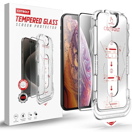 Image of Tempered Glass for iPhone XS Max / 11 Pro Max Screen Protector [Military Grade Shatterproof & Longest Durable] Screen Protector iPhone XS Max / 11 Pro Max Tempered Glass Full Coverage