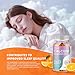 Calcium Magnesium Zinc Gummies with Vitamin D3 & K2 - High Potency Enhanced Absorption -60 Orange Gummies Flavored.