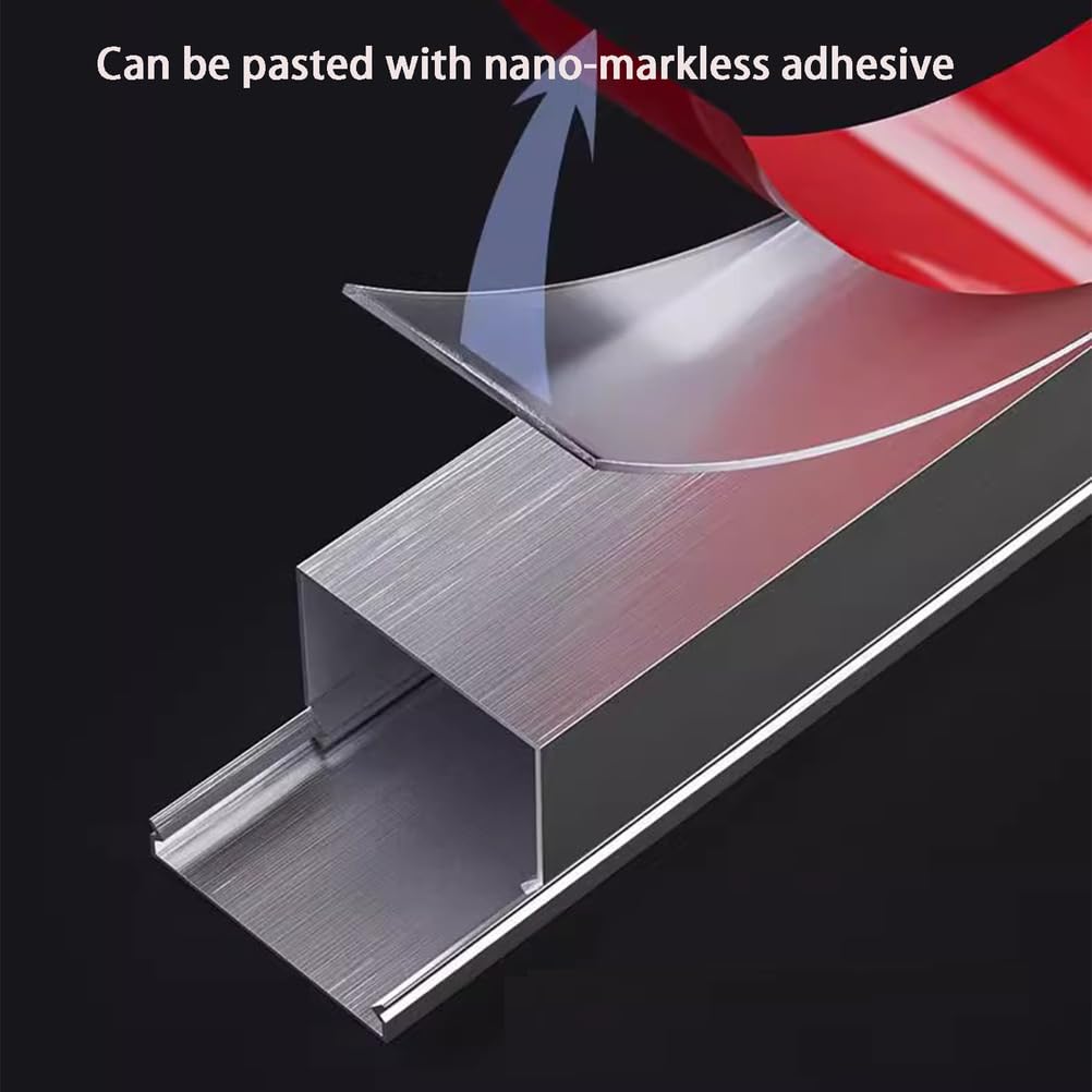 Copertura for canalina portacavi in ​​alluminio da 1 m, varie dimensioni