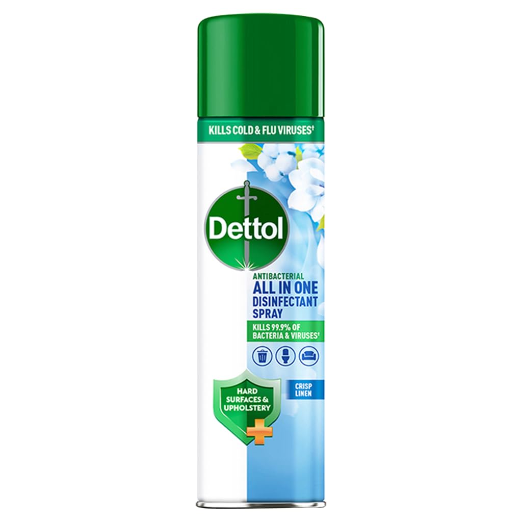 Dettol All In One Disinfectant Spray Linen 300ml (Pack of 6) 3273657