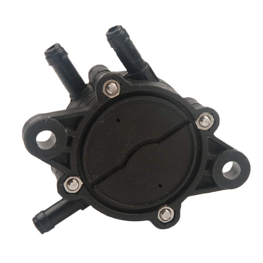 JJDD Filtro olio carburante pompa filtro carburante con morsetto di ricambio per John Deere 108 L105 102 115 105 X120 X145 L107 L108 LA125 LA115 LA105 D110 D105 trattore prato MIA12509 MIA11474