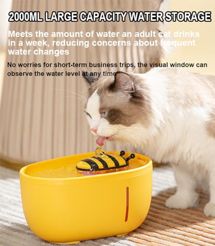Fuente automática de agua para gatos 2L LoKori miniatura 6