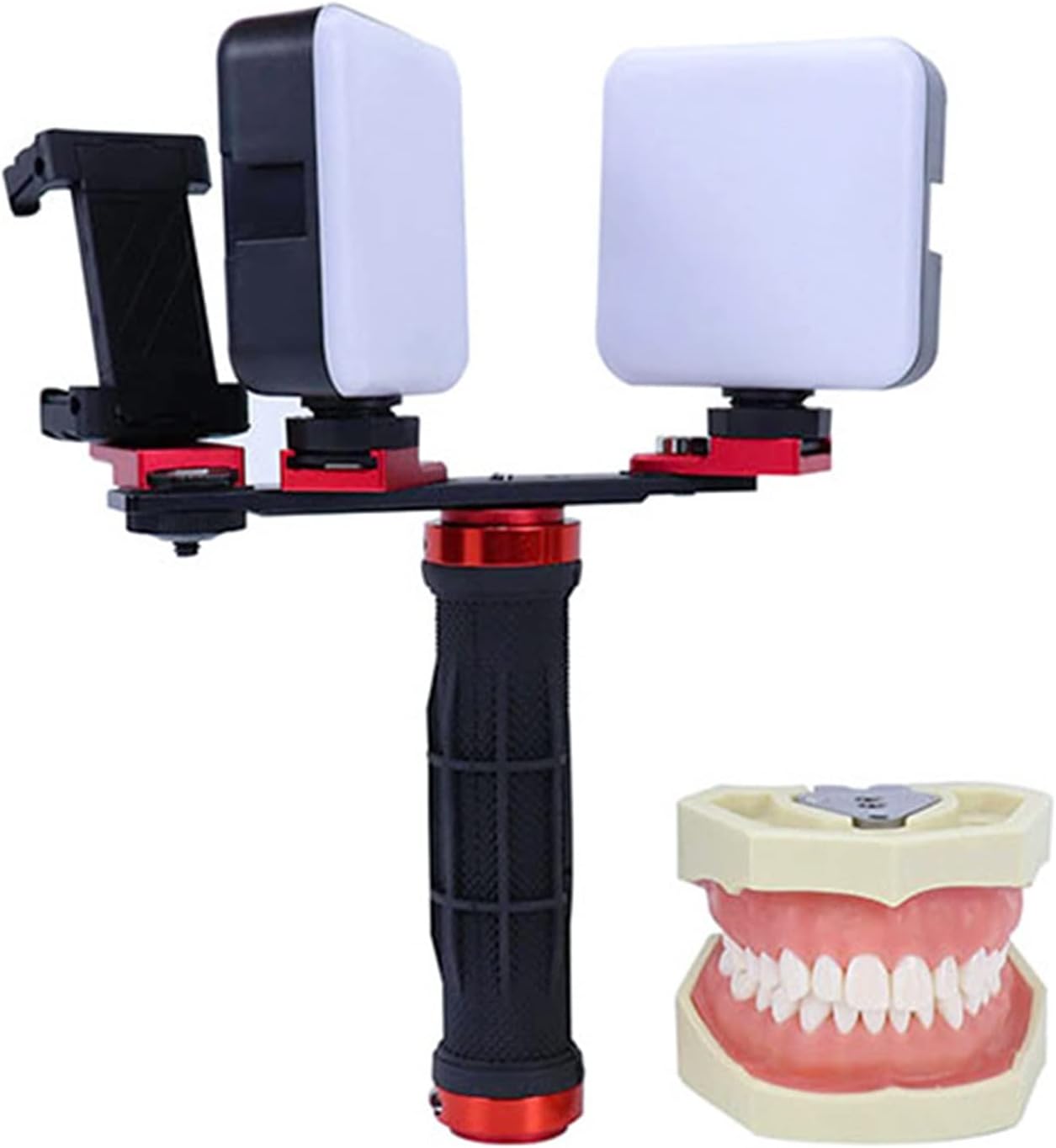 OALLK LED Dental Photography Flash Light, Mobile Photography LED Light Phone Photo Video Flashlight Lighting, Dental Photography Equipment, Onecolor