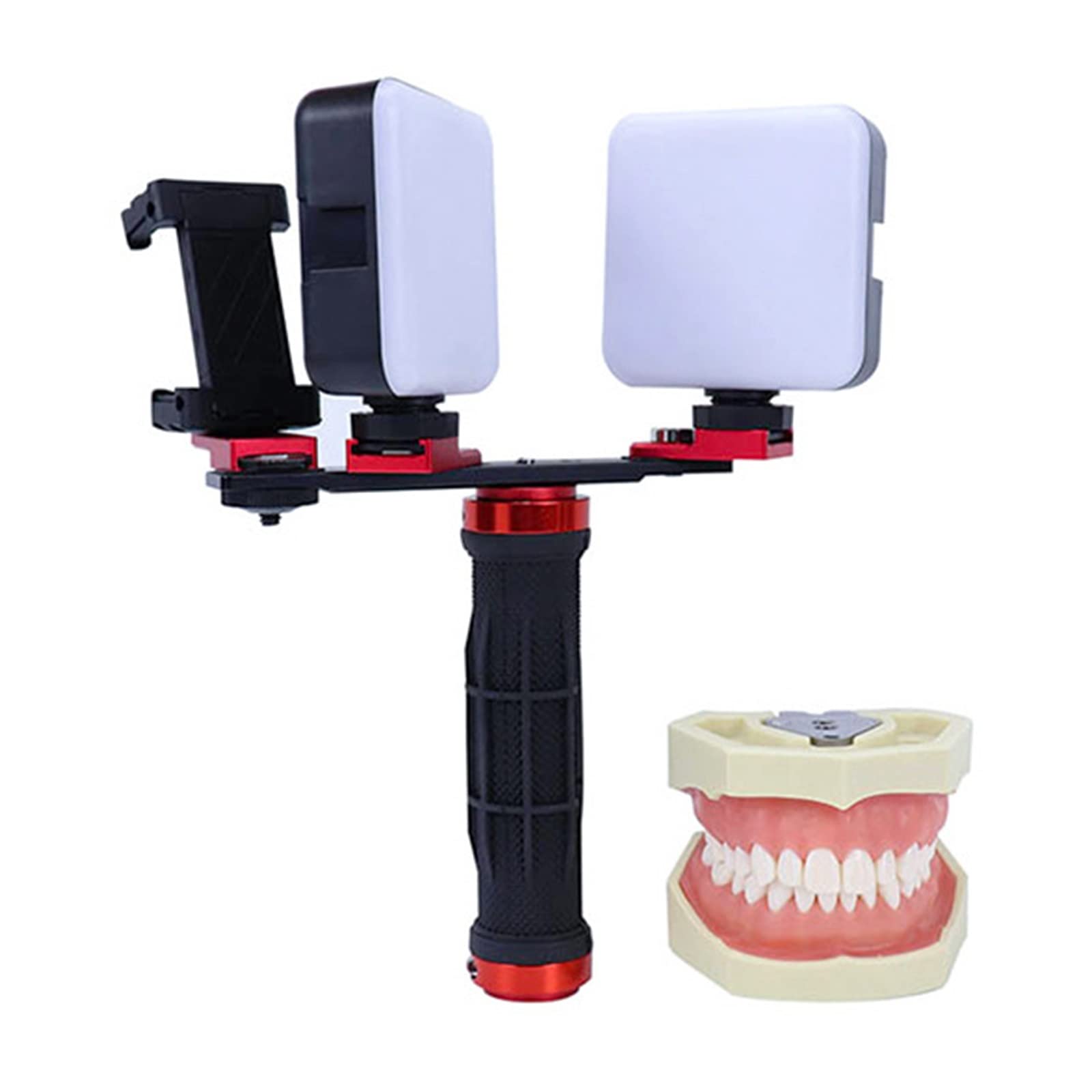 OALLK LED Dental Photography Flash Light, Mobile Photography LED Light Phone Photo Video Flashlight Lighting, Dental Photography Equipment, Onecolor