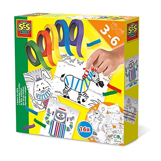 Ses - 14810 - Kit de Loisir Créatif - J'apprends à Coller