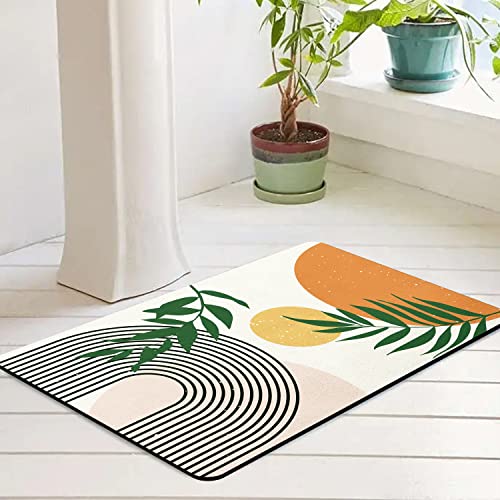 Bath Rug Non-Slip Bath Mat Soft Cozy Durable Thick Bathroom Rugs Quick Dry Rugs For Thin Bathroom Rugs Fit Under Door Bathtubs Water Absorbent Rain Shower Room And Under The Sink 17"×27" #TOP3