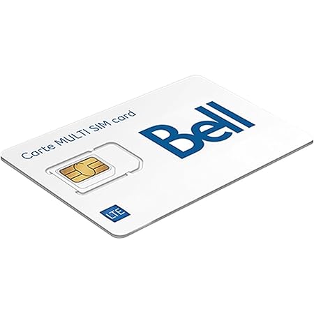 Amazon Com Bell Canada Multi Sim Card Cell Phones Accessories