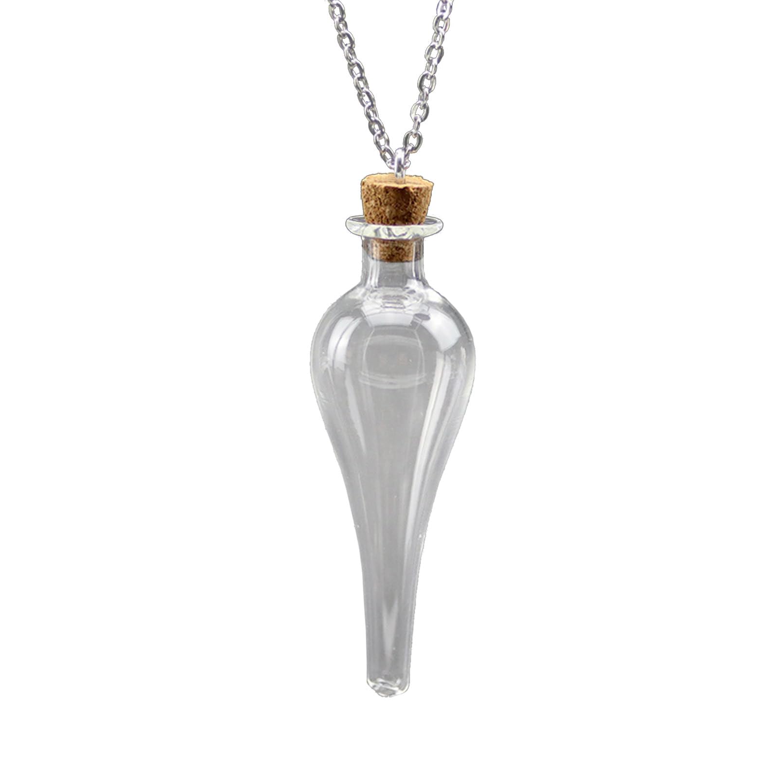 Amazon.com: ZORESCOLEO Vintage Glass Bottle Necklace Cork Potion