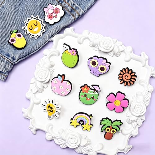 Image of Cute Pins Bulk, Funny Lapel Badge Pins Rubber Brooch Pins for Backpacks, Hats, Bags