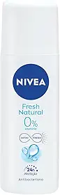 NIVEA Desodorante Spray Fresh Natural 90ml, Proteção 24h, Contra Odores, Antibacteriano, Frescor Suave