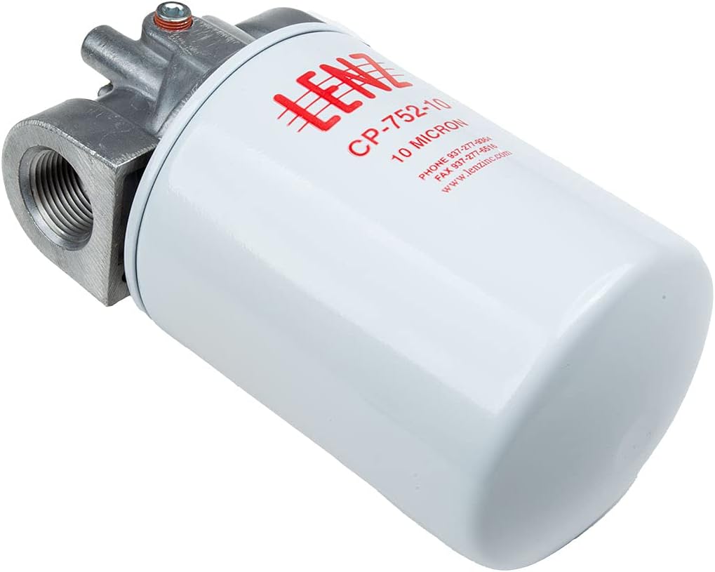 Lenz SpinOn Filter Assembly Hydraulic Oil Filter for Petroleum Based