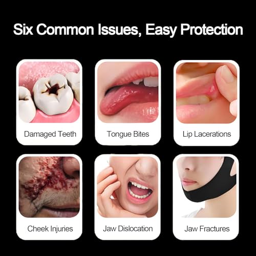 Sport Mundschutz Hochwertiger Zahnschutz für Vollkontakt-Sportarten wie Rugby, MMA, Kampfsport, Hockey und Boxen, Sicherer Halt und Schutz (Schwarz Weiß + Weiß Schwarz)