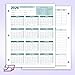 NextDayLabels 2026 Employee Attendance Work Record Tracker Calendar Cards- 8 ½ X 11