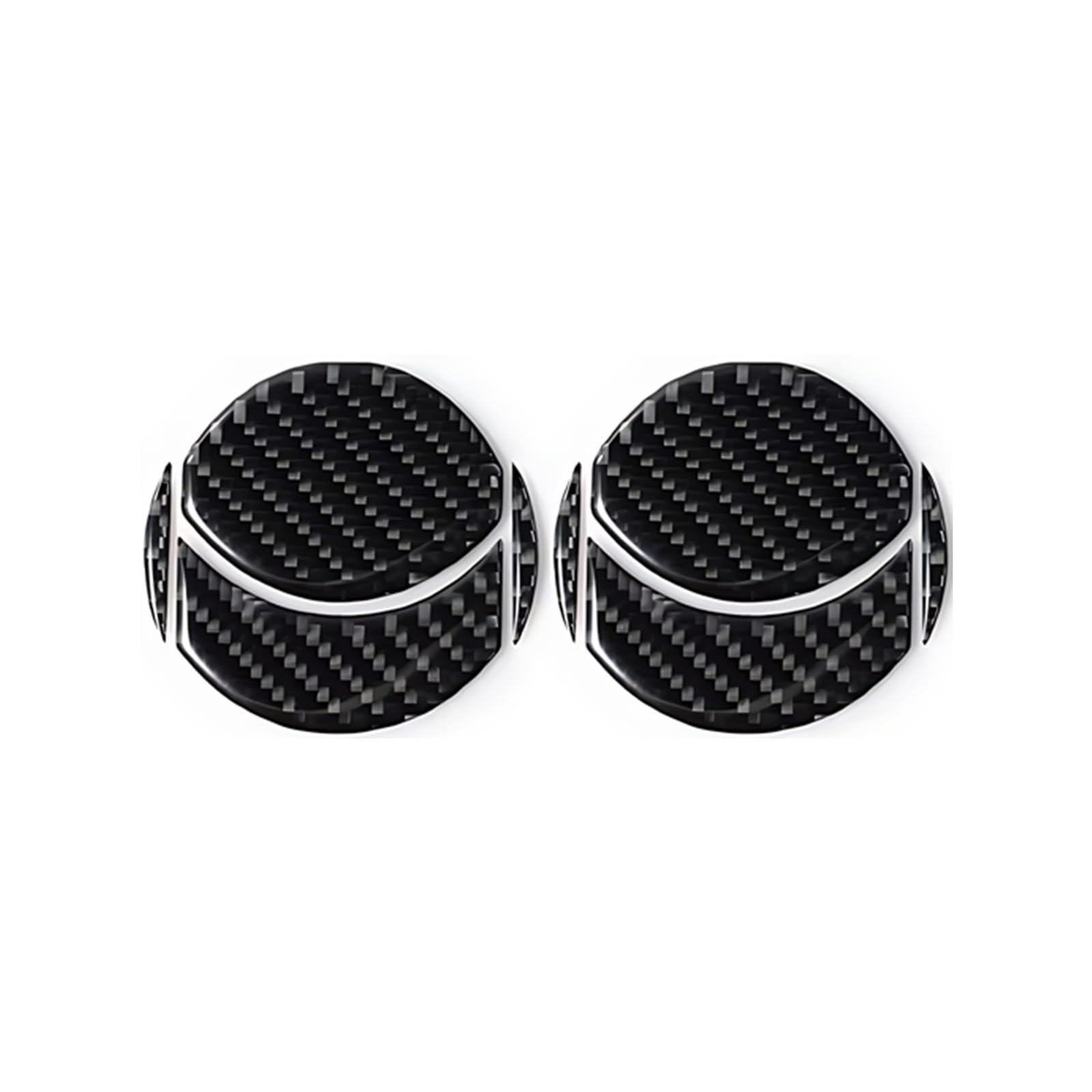 Dashboard Outlet Cover Compatible with Mazda for 3 for Axela 2004-2009 LHD RHD Car Side Air Vent Trim Frame Air Outlet Decorative Cover Sticker