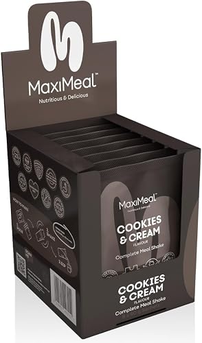 Complete Meal Replacement Shake Powder Cookies & Cream, 8 Sachets Box