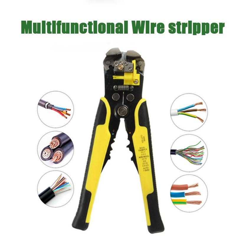 TULEDE Self-Adjusting Wire Stripper Tool - 3-in-1 Automatic Stripper/Cutter/Crimper For 10-24 AWG - View #12