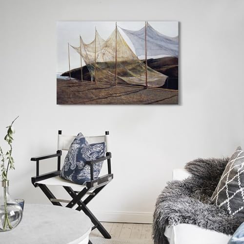 Tableau Pentecôte 1989 de Wyeth Décoration Murale Moderne Chambre à Coucher
