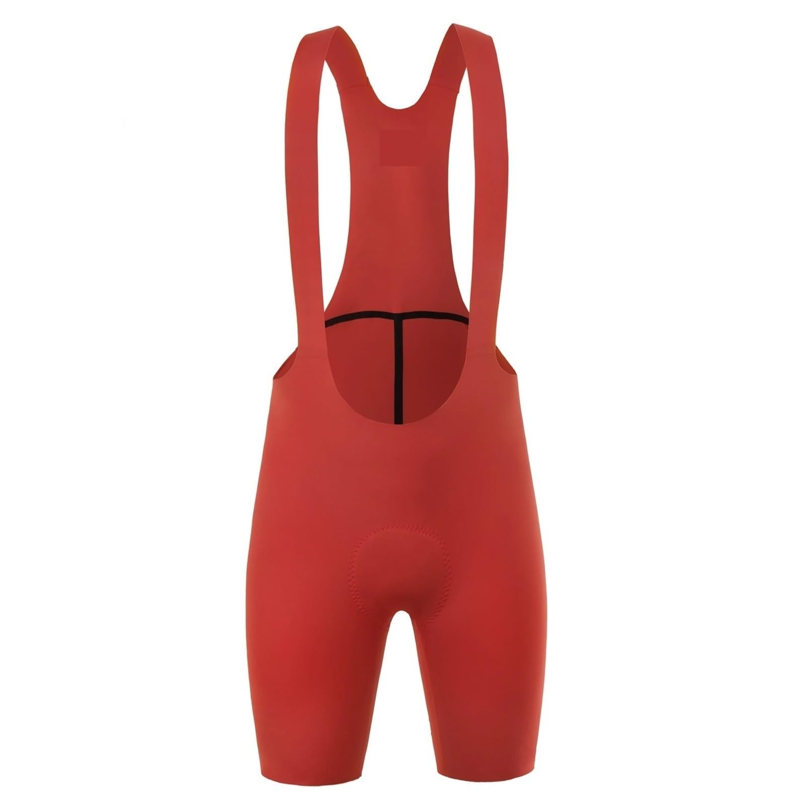 PPQIRU Men'S Cycling Bib Shorts Men's Cycling Bib Shorts Seamless Cycling Bib Shorts With Pad Elastic Men's Cycling Bib Shorts(Red,S)