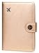 Zoppen Rfid Blocking Travel Passport Holder Cover Slim Id Card Case (#26 Rose Gold)